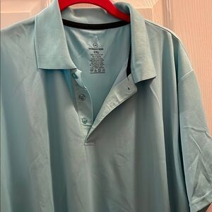 NWOT Men's Light Blue Polo Shirt